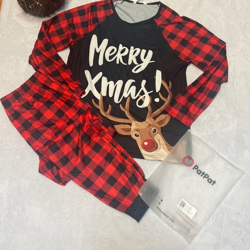 NWT PATPAT Mens Size XL Christmas Pajamas